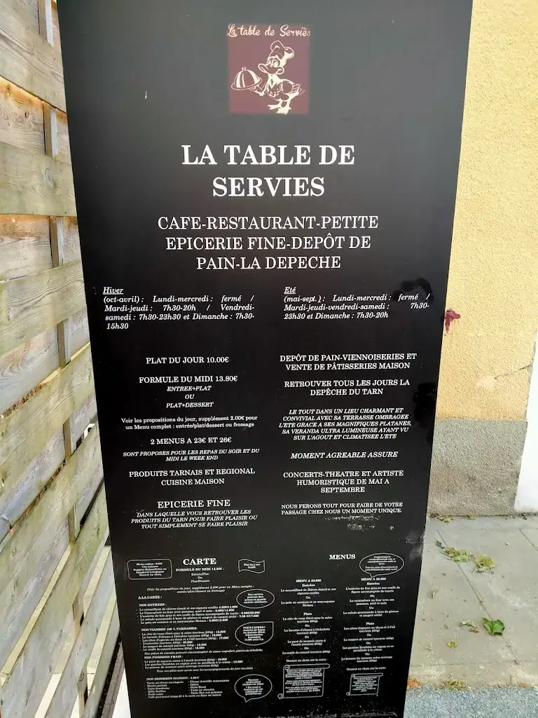 Menu_La table de Servies_Serviès_image_3