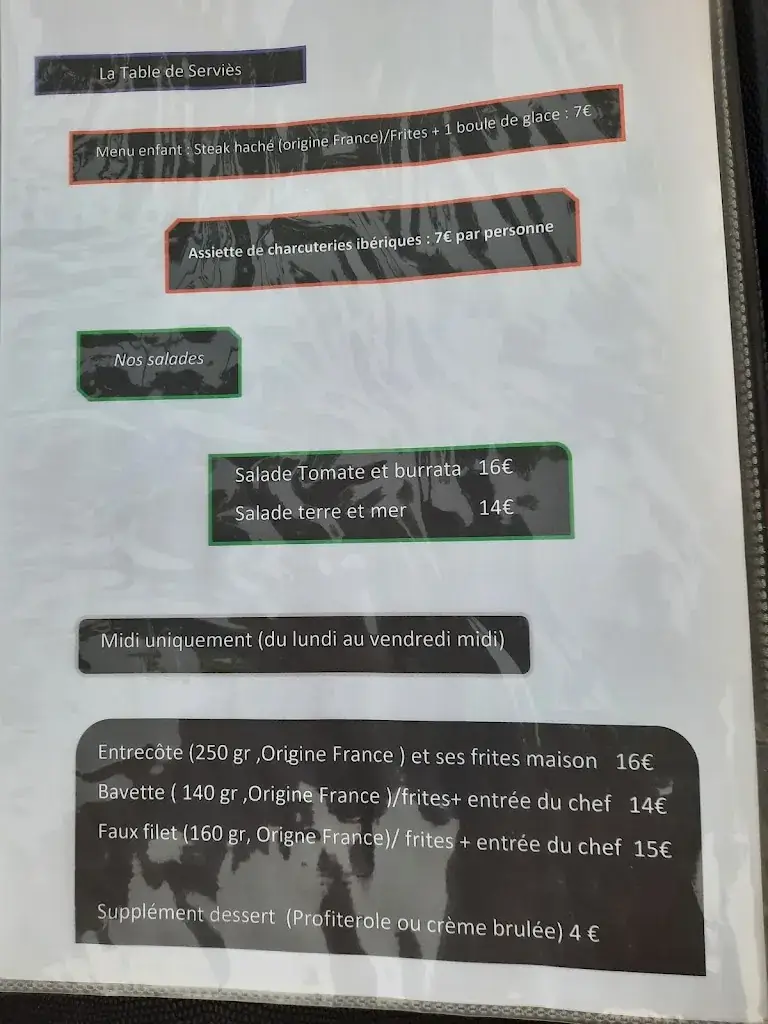 Menu_La table de Servies_Serviès_image_4