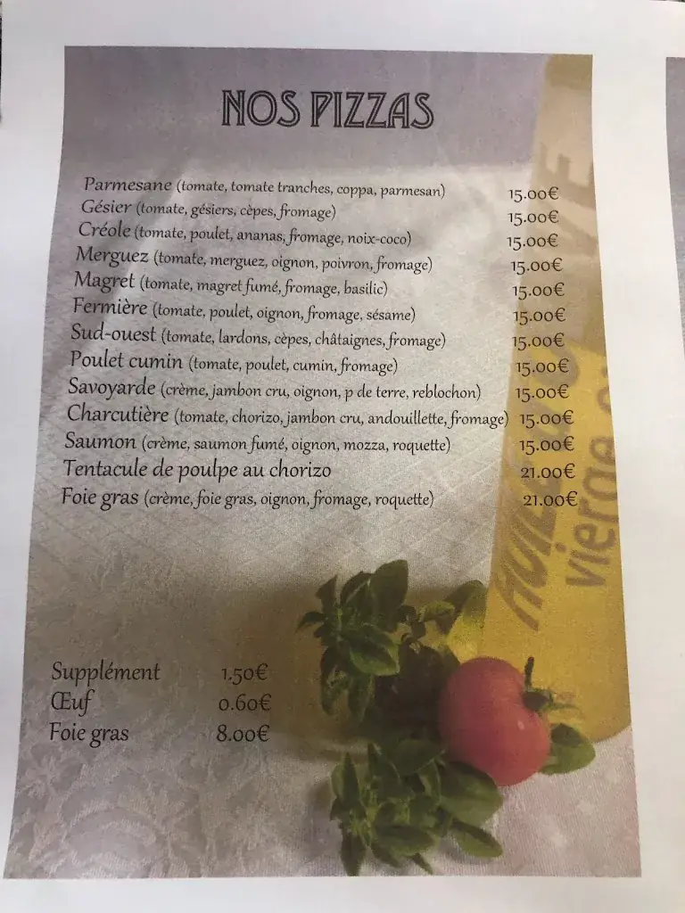 Menu_Auberge Le Cri de la Fourchette_Puylaurens_image_3