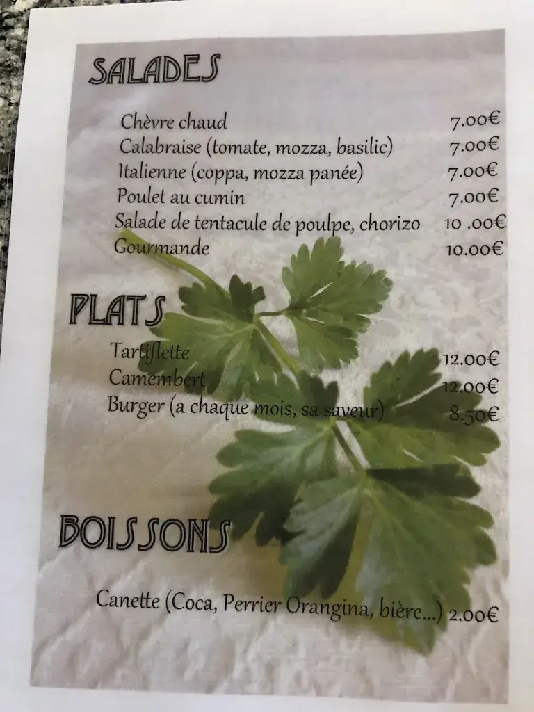 Menu_Auberge Le Cri de la Fourchette_Puylaurens_image_4