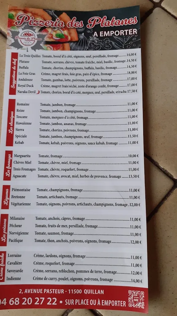 Menu_Les Platanes_Quillan_immagine_1