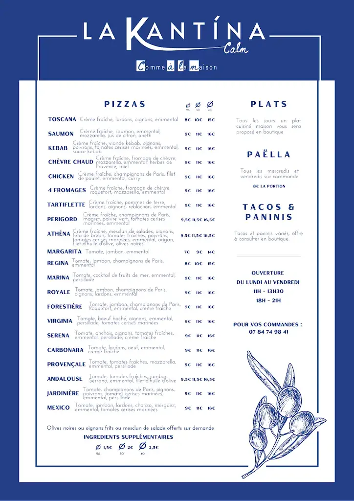 Menü_La Kantina Réalmont_Réalmont_Bild_1