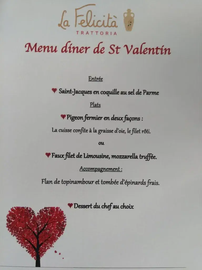 Menu_La Felicita - Trattoria_Ramonville-Saint-Agne_image_4