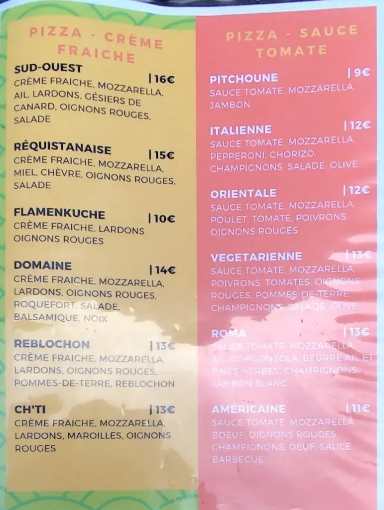 Menu_Restaurant @ Domaine L'Ecrin Vert_Réquista_image_1