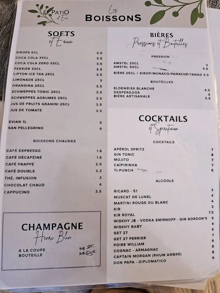 Menu_Le Patio D'Eve_Restinclières_image_2