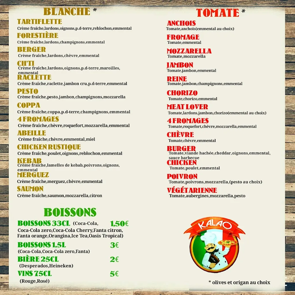 Menu_Kalao Pizza_Restinclières_imagen_3