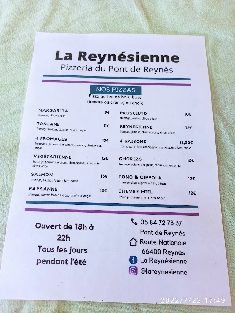 Menu_CHEZ STEEVE _Reynès_image_3