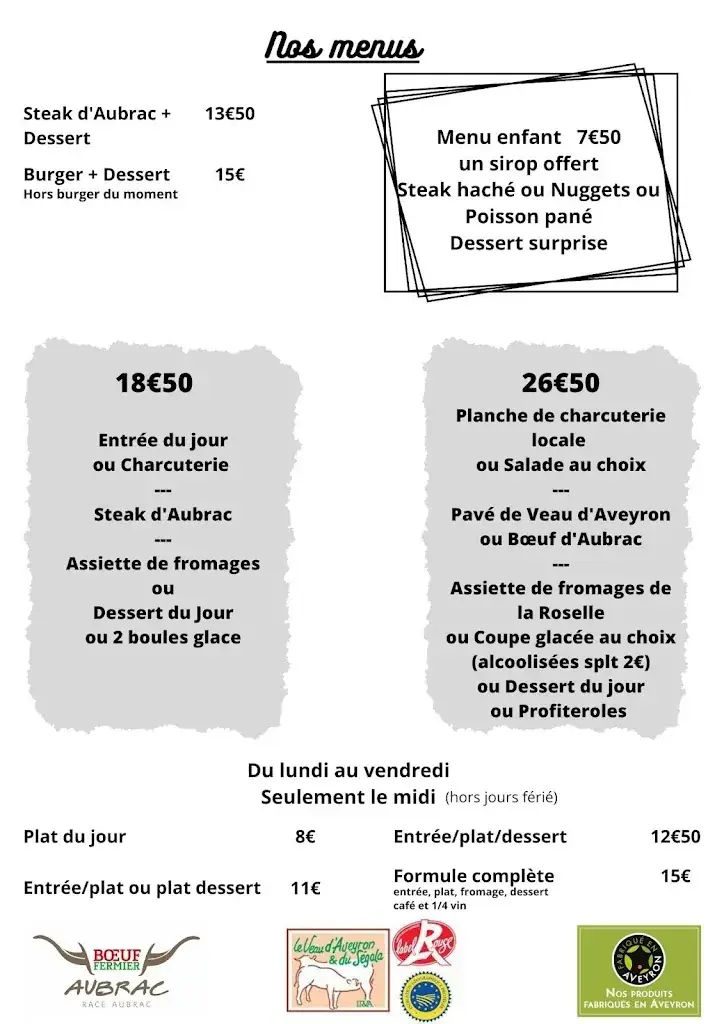 Menu_Bar Brasserie L'Agriculture_Rieupeyroux_image_3