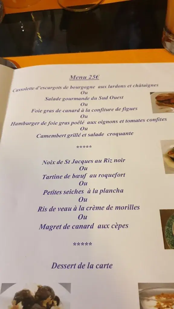 Menu_Restaurant du Lac_Poucharramet_image_3