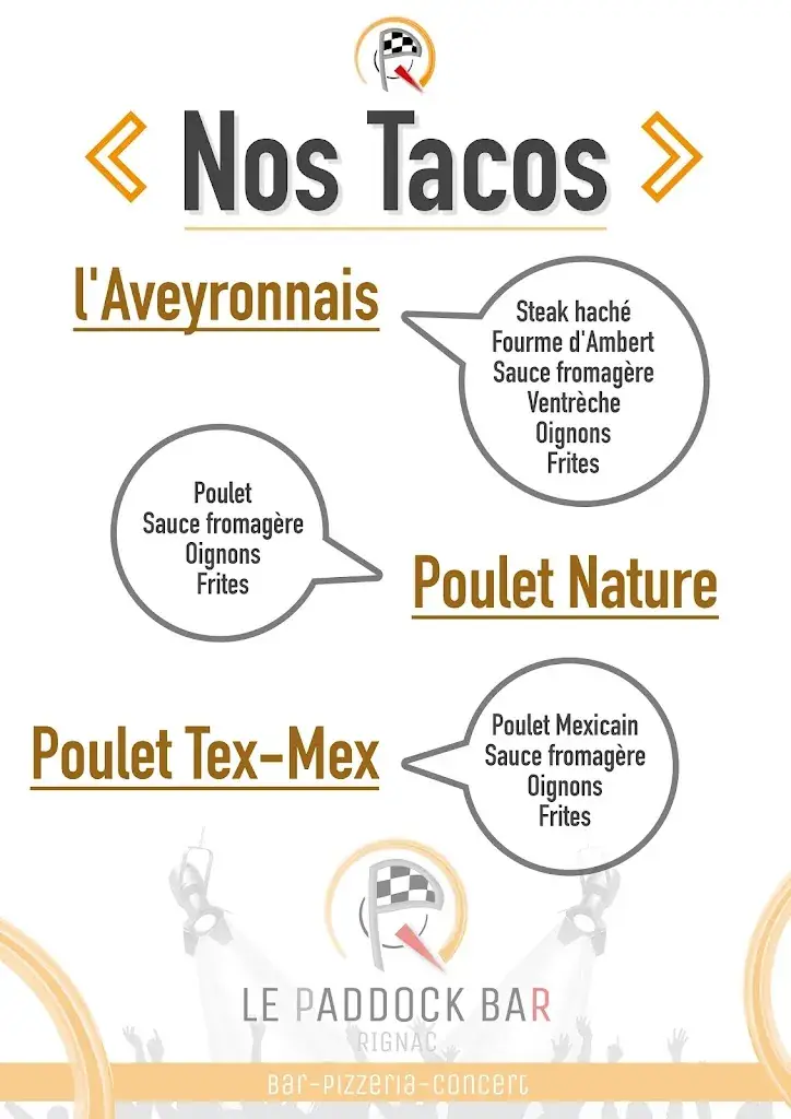 Menu_Le Paddock Bar_Rignac_immagine_2