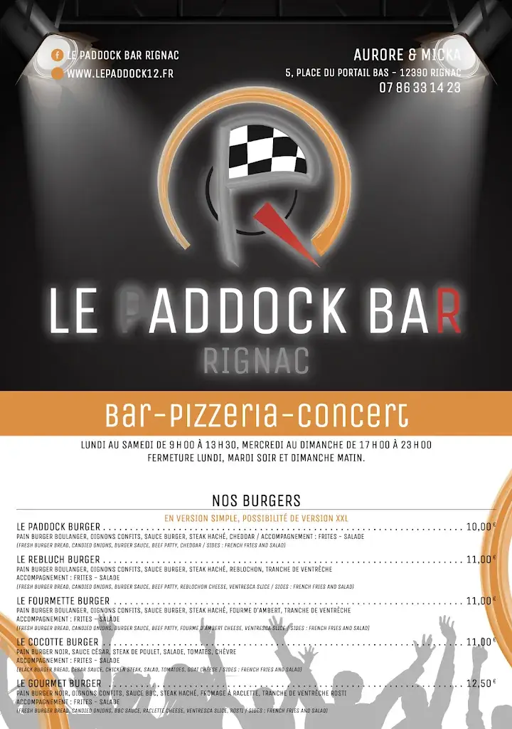 Menu_Le Paddock Bar_Rignac_immagine_3