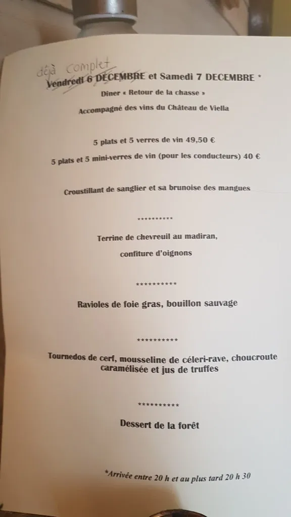 Menu_The Pigeon_Riscle_immagine_2