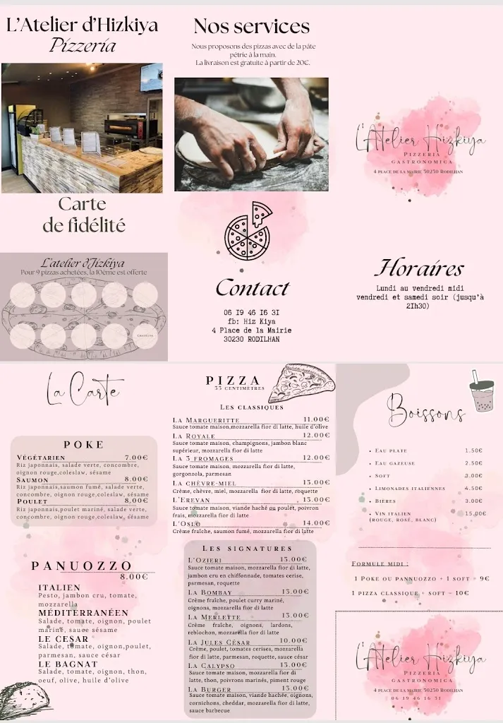 Menu_L'Atelier Hizkiya Pizzeria_Rodilhan_immagine_2