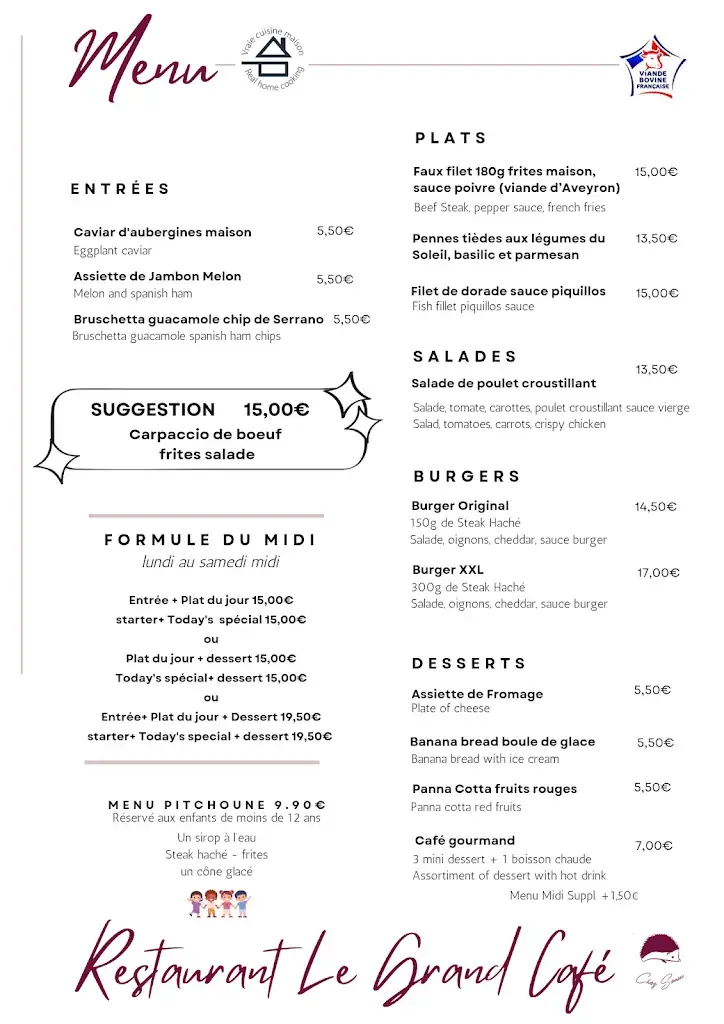 Menu_Le Grand Café Roujan_Roujan_image_1