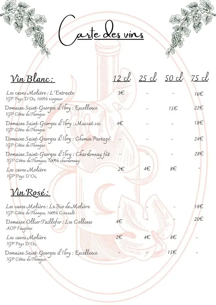 Menu_Le Petit Péché_Roujan_immagine_1
