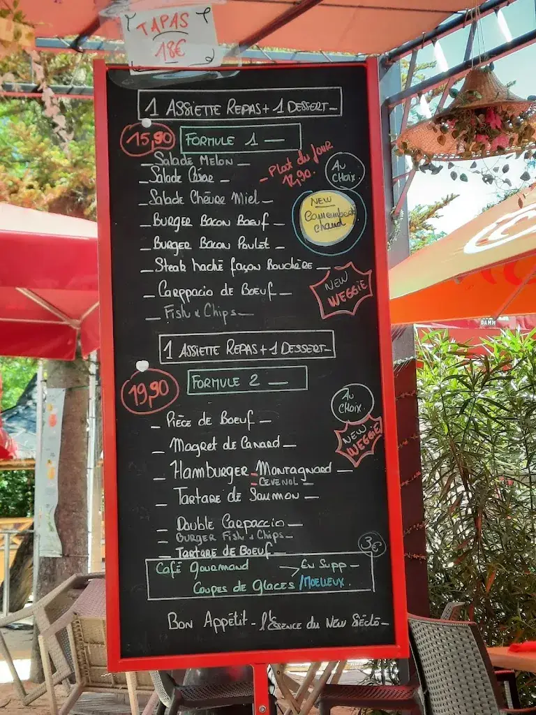 Menu_Guinguette restaurant bar L'Essence du New Siècle_Salindres_image_2