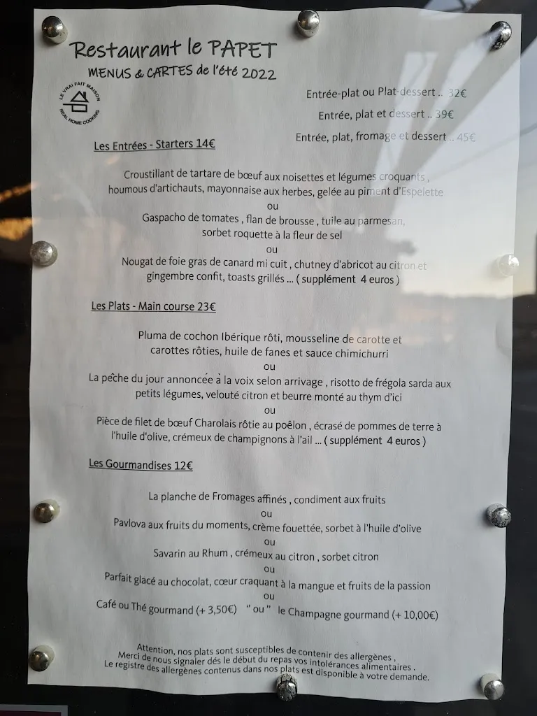 Menu_Le Papet_Saint-Laurent-des-Arbres_image_1