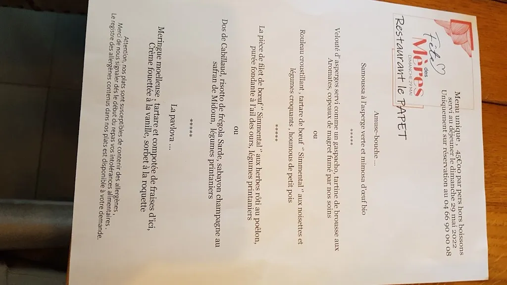 Menu_Le Papet_Saint-Laurent-des-Arbres_image_2