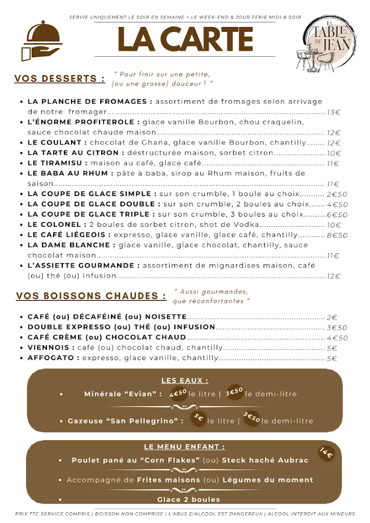 Menu_La Table De Jean_Saint-Affrique_image_2
