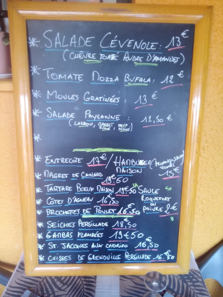Menu_Restaurant chez Romain_Saint-Aunès_image_2