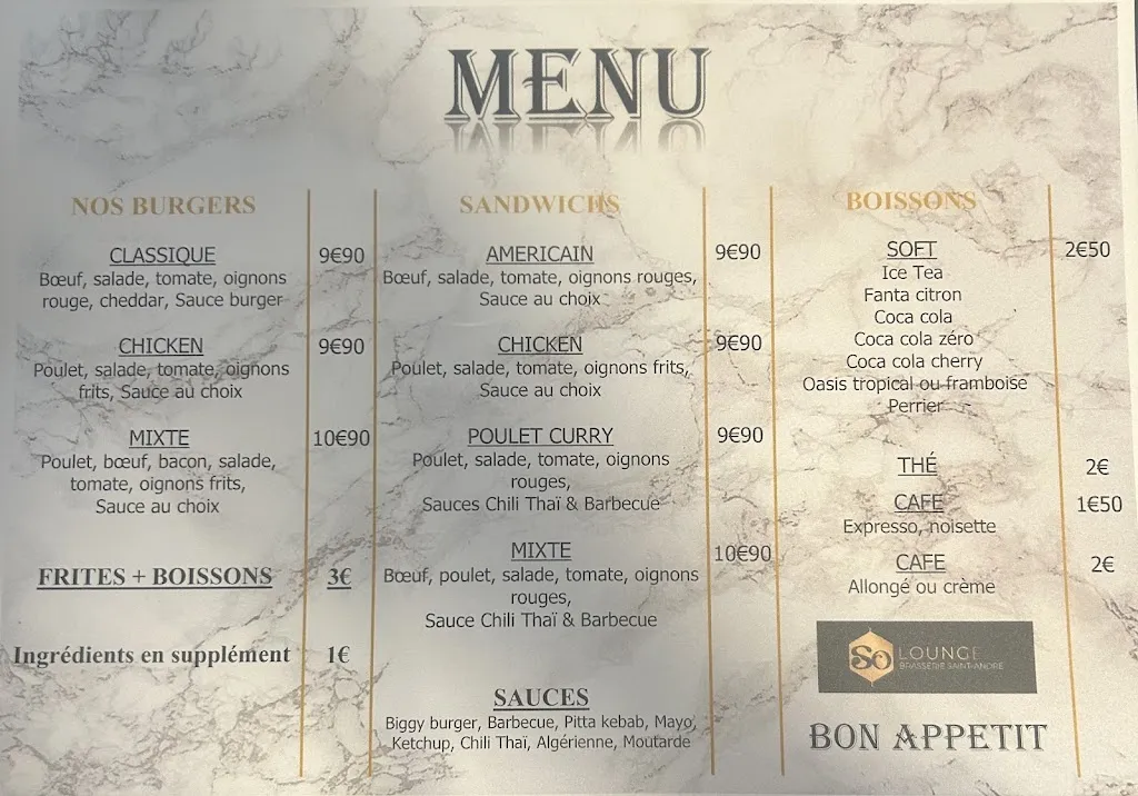 Menu_La Brasserie Saint André_Saint-André-de-Sangonis_image_1