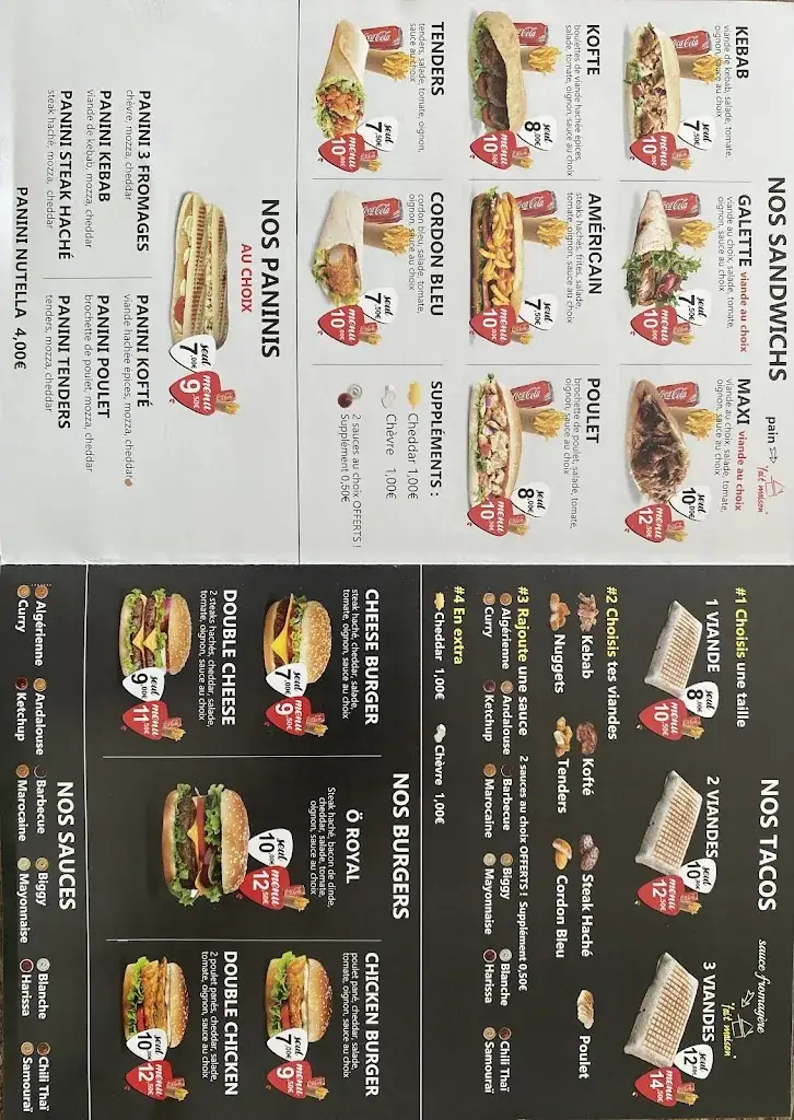 Menu_Ö ROYAL FOOD_Saint-André-de-Sangonis_image_2