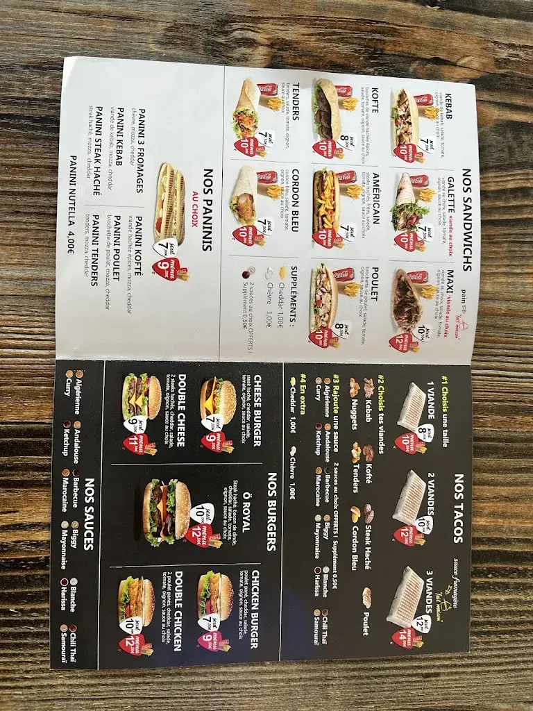 Menu_Ö ROYAL FOOD_Saint-André-de-Sangonis_image_4