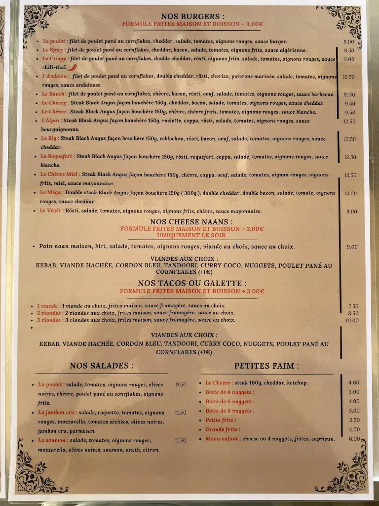 Menu_Le Chalet D'OC_Saint-André-de-Sangonis_image_2