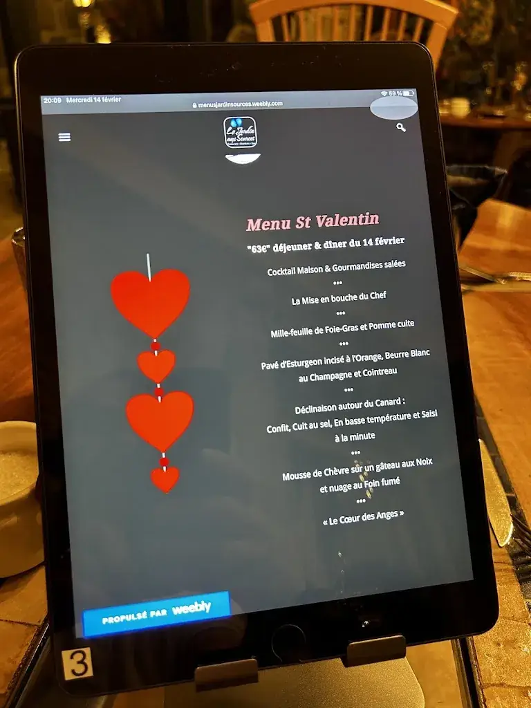 Menu_Le Jardin Aux Sources_Brissac_image_2