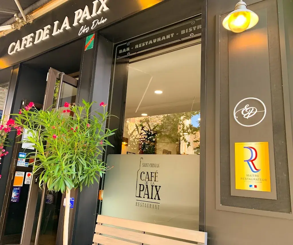 Café de la Paix Restaurant in Saint-Chinian