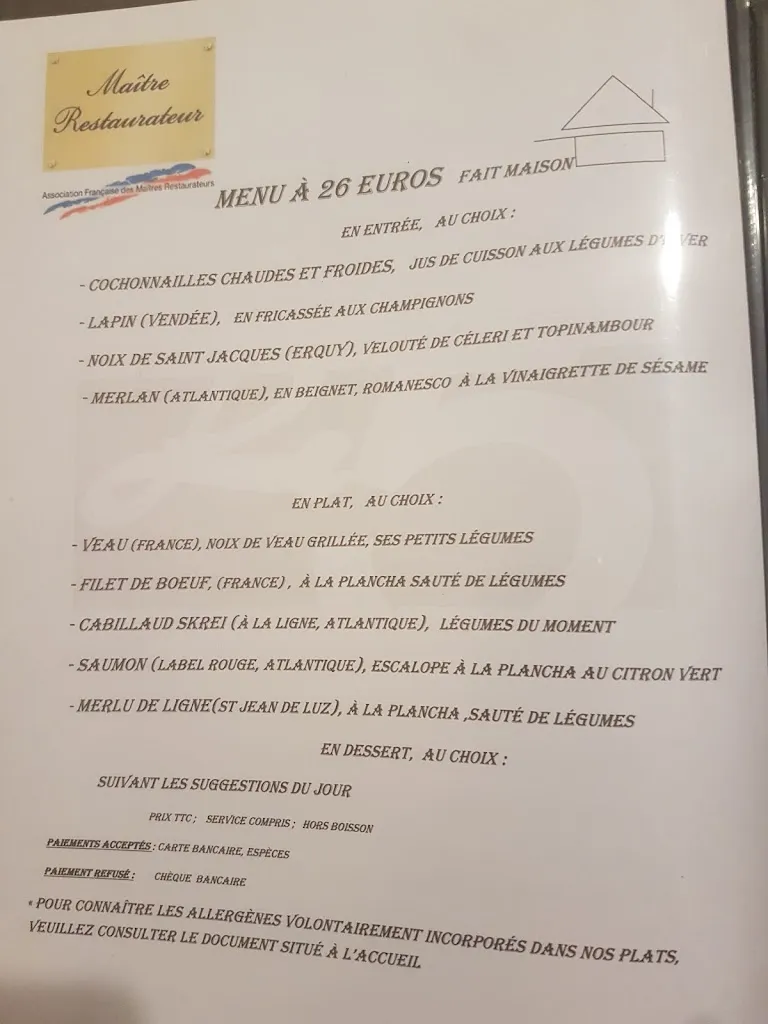 Menu_Restaurant le 5_Saint-Christol-lez-Alès_image_1