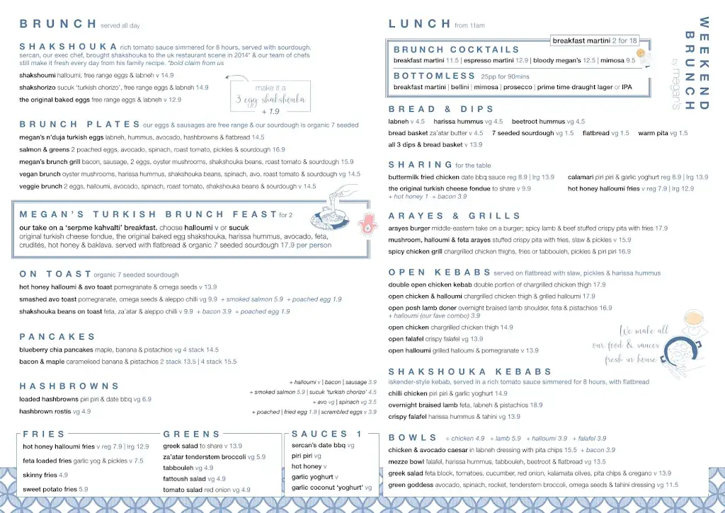 Menu_Megan's at the old Bell Restaurant (St. Albans)_Kingdom_immagine_2