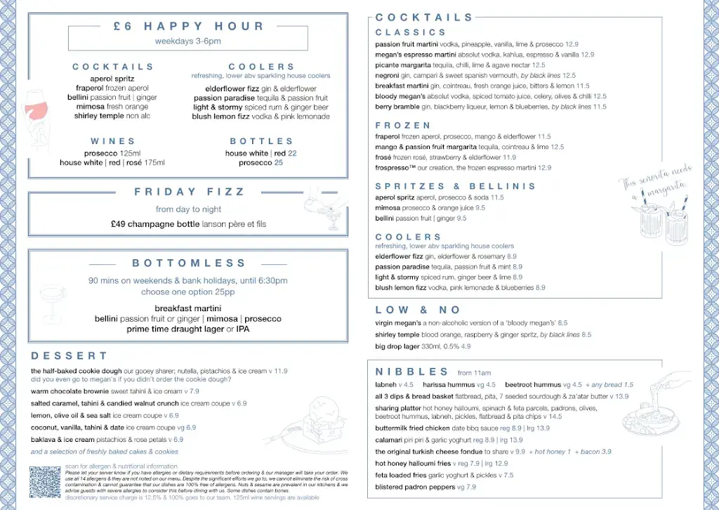 Menu_Megan's at the old Bell Restaurant (St. Albans)_Kingdom_immagine_4