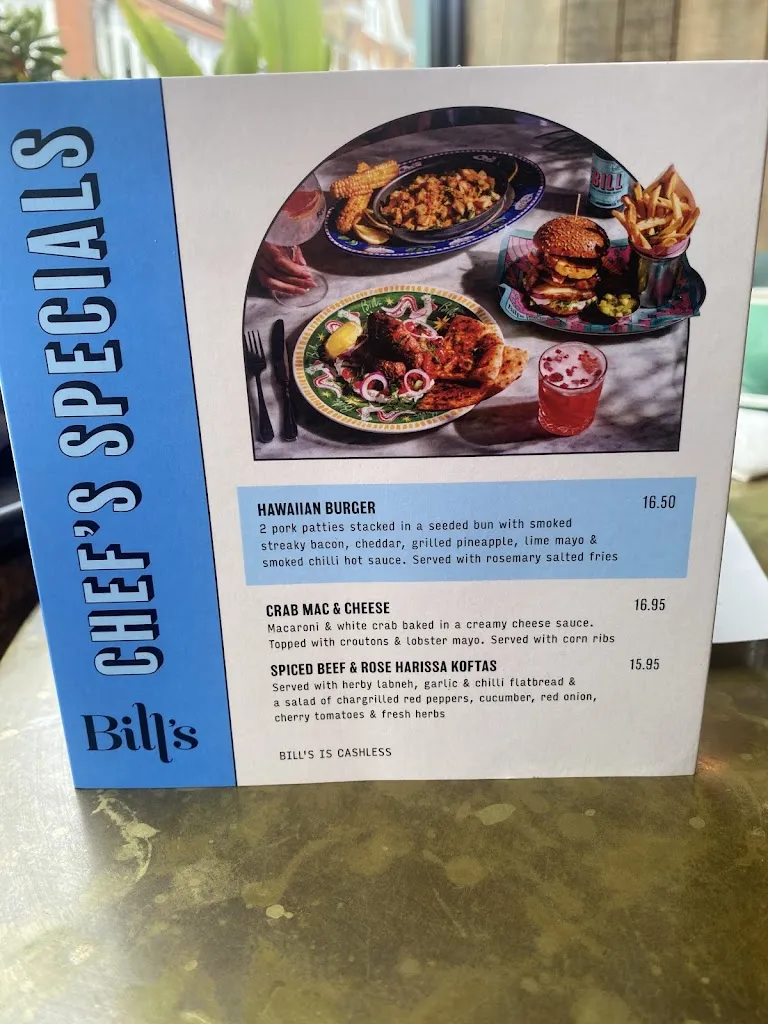 Menu_Bill’s St Albans Restaurant_Kingdom_image_3