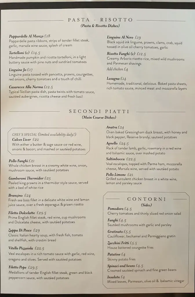 Menu_L'Olivo Ristorante Italiano_Kingdom_immagine_1