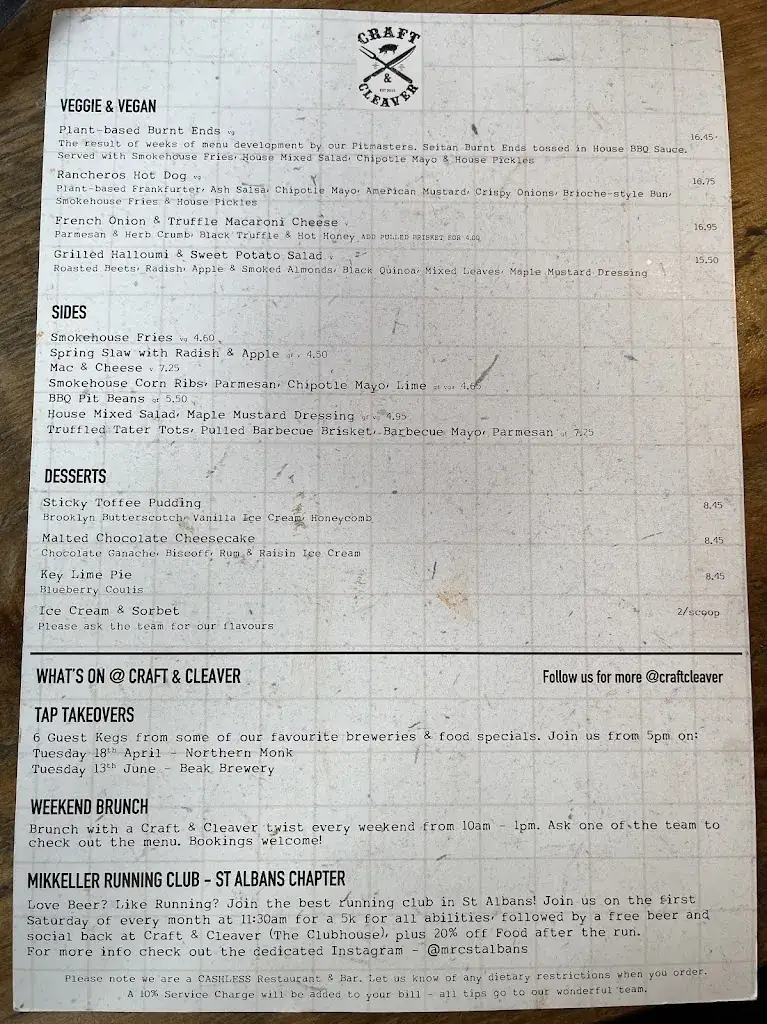 Menu_Craft & Cleaver_Kingdom_immagine_1