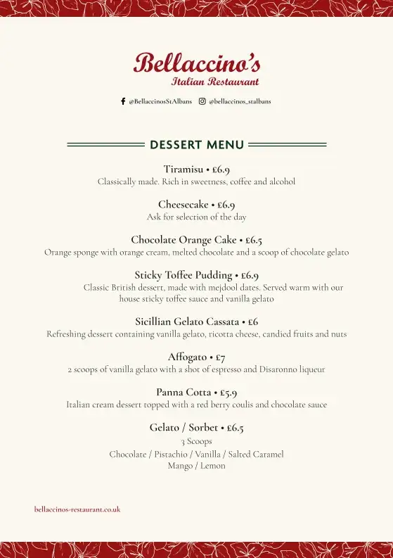 Menu_Bellaccino's Italian Restaurant_Kingdom_image_4