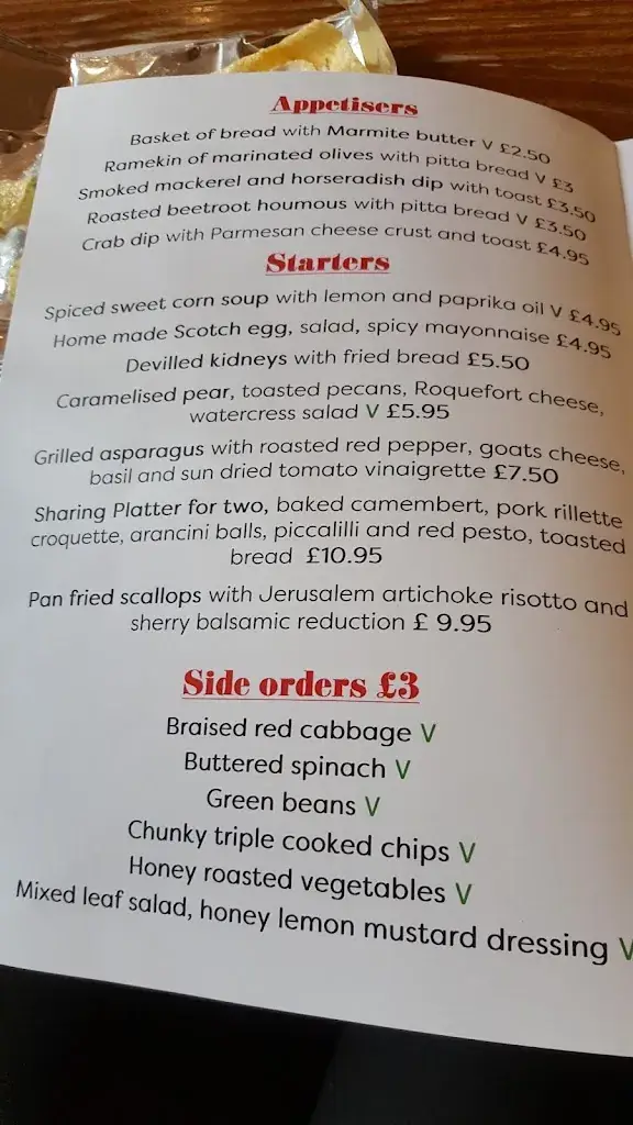 Menu_Tudors at the White Hart Hotel_Kingdom_image_2