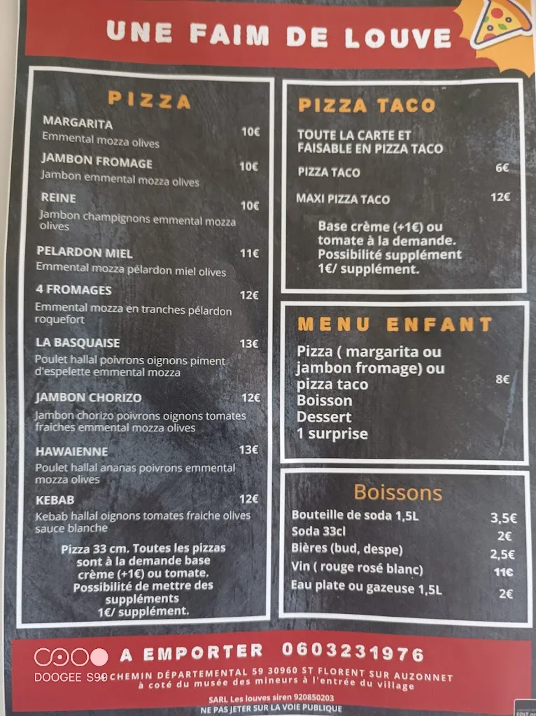 Menu_Une faim de louve_Saint-Florent-sur-Auzonnet_imagen_1