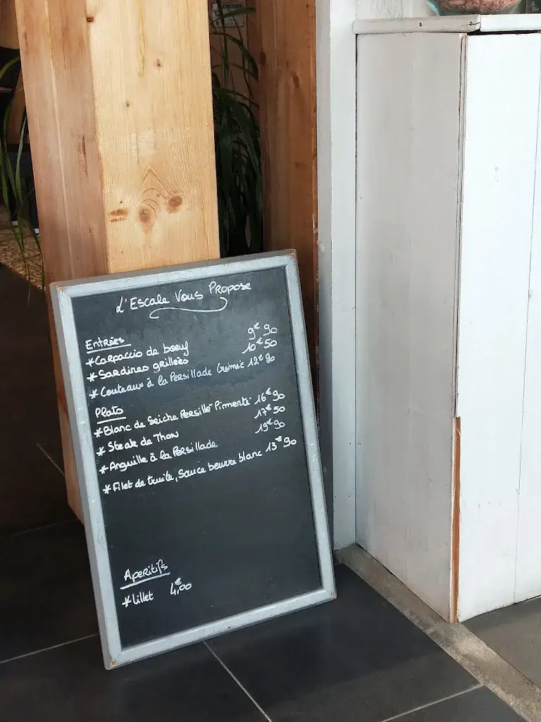 Menu_L' Escale_Marennes-Hiers-Brouage_image_1