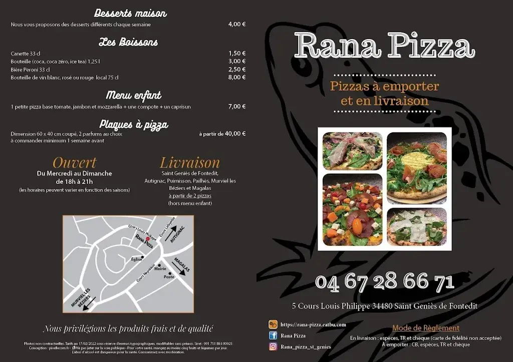 Menu_Rana Pizza_Saint-Geniès-de-Fontedit_image_3