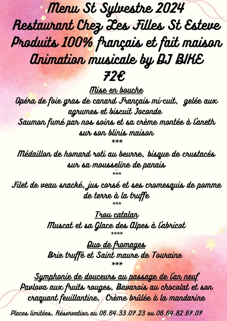Menu_Chez Les Filles_Saint-Estève_image_3
