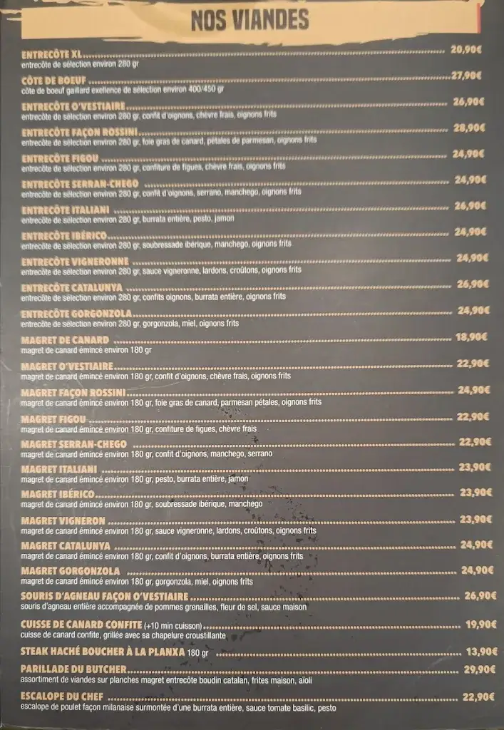 Menu_O'Vestiaire_Saint-Estève_immagine_1