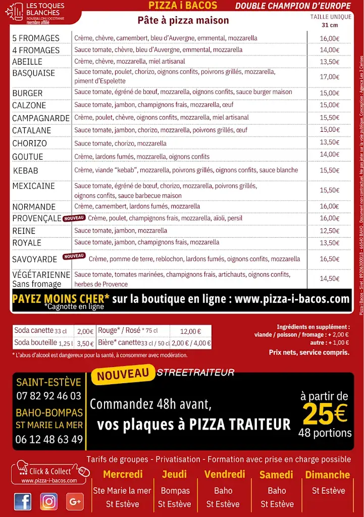 Menu_PIZZA i BACOS_Saint-Estève_image_1
