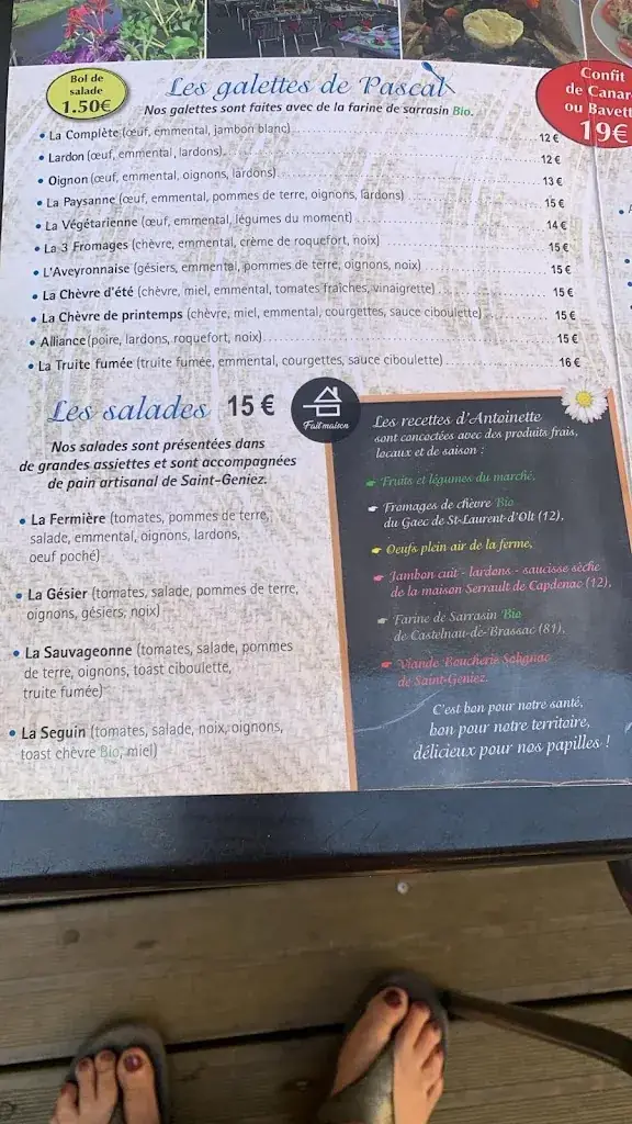Menu_Crêperie chez Antoinette_d'Aubrac_image_3