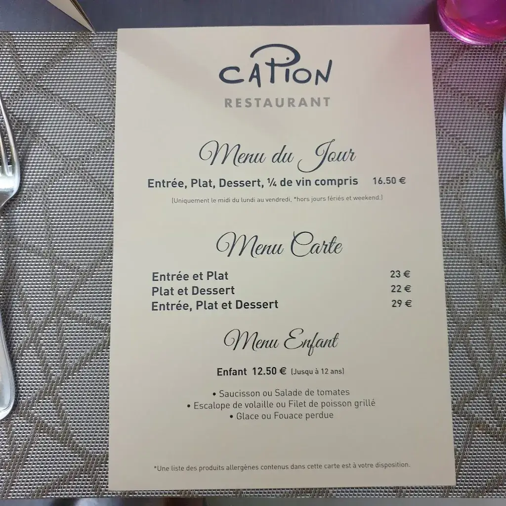 Menu_Restaurant Capion_Millau_image_4