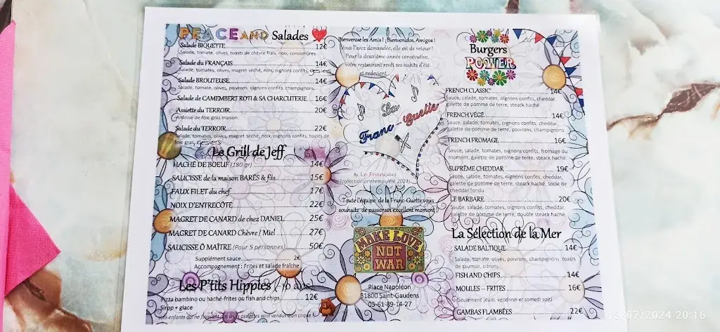 Menu_'Le Français' Restaurant_Saint-Gaudens_image_4