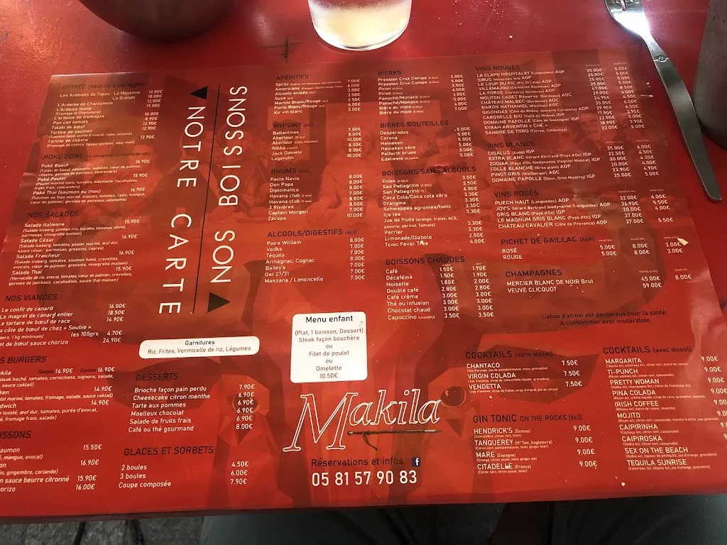 Menu_Le Makila_Saint-Gaudens_image_3
