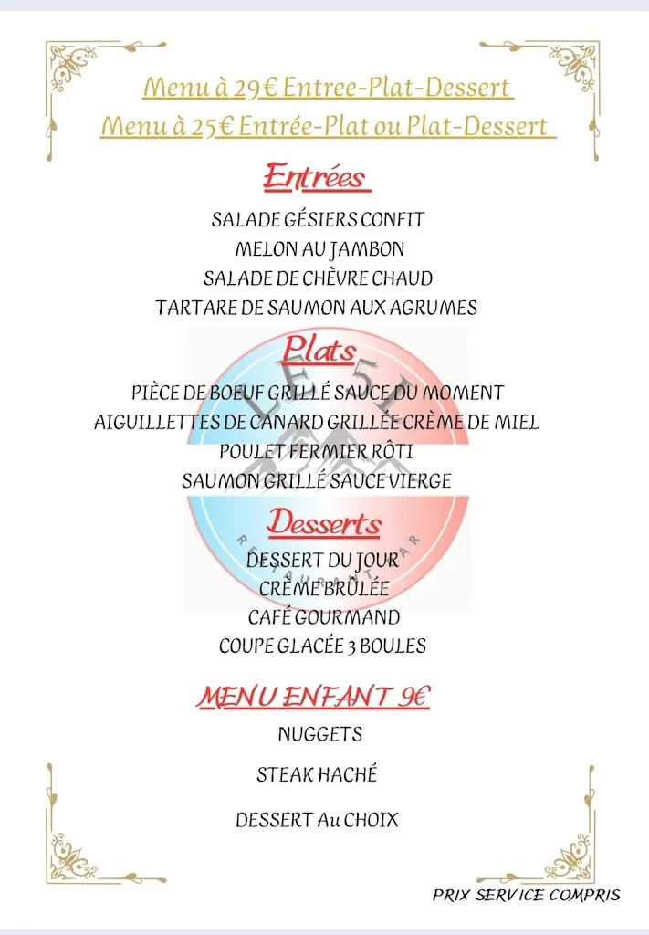 Menu_Restaurant Le 5L_Saint-Gaudens_image_2