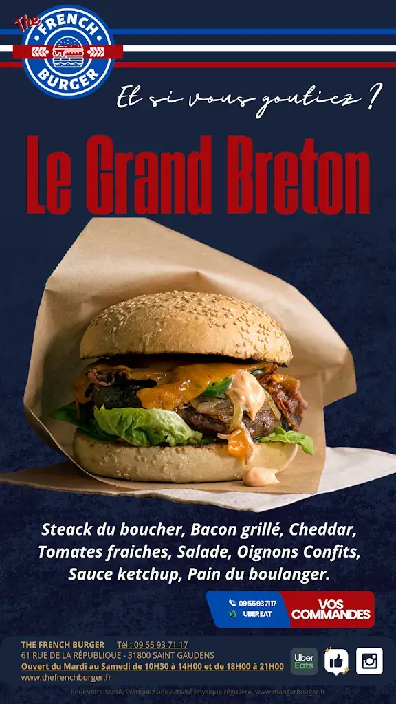 Menu_The French Burger_Saint-Gaudens_image_3